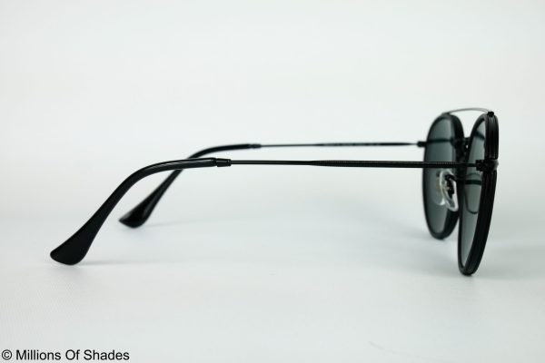 Round Double Bridge RB3647N - Black - Image 3