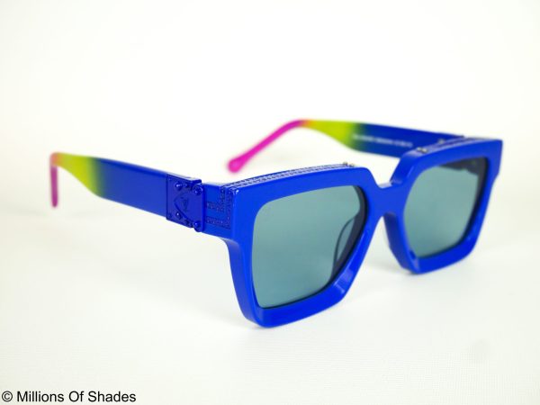 Z1548W - Blue with LV Sunglasses Strap - Image 2