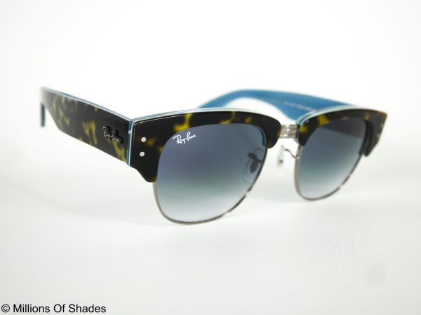 Mega Clubmaster - Havana with Blue Gradient - Image 2
