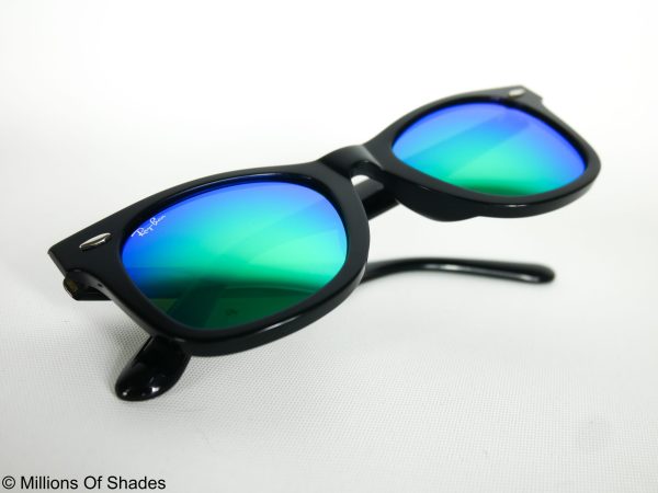 RB2140 Wayfarer Flash Lenses - Green - Image 4
