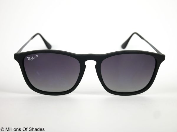 RB4187 Chris- Black Grey Gradient Polarized