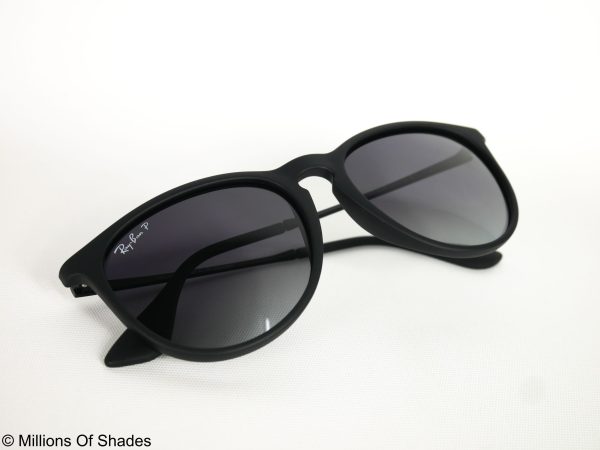 RayBan Erika - Black Grey Gradient Polarized - Image 4