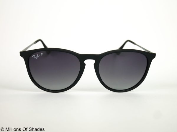 RayBan Erika - Black Grey Gradient Polarized