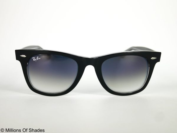 RB2140 Wayfarer Bicolor - Black On Transparent