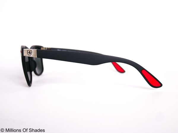 Wayfarer RB4195M Scuderia Ferrari - Black G15 - Image 4