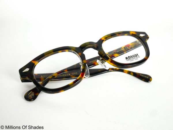 Authentic Moscot Lemtosh with Nose Pads- Tortoise - Image 5