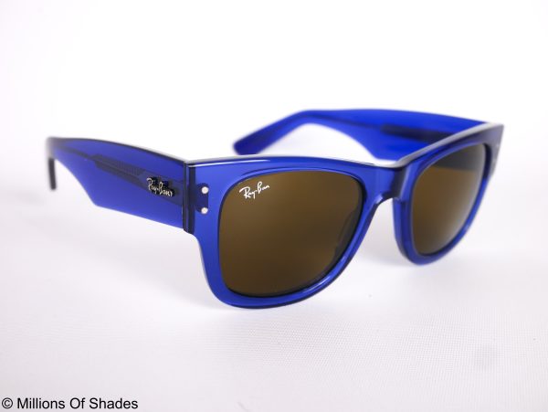 Mega Wayfarer - Blue Brown - Image 2