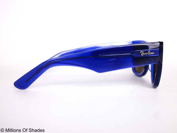 Mega Wayfarer - Blue Brown - Image 3