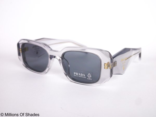 Prada Symbole Sunglasses PR17WS - Transparent Gold - Image 2