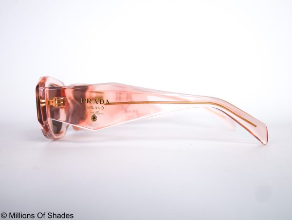 Prada Symbole Sunglasses PR17WS - Transparent Pink - Image 3